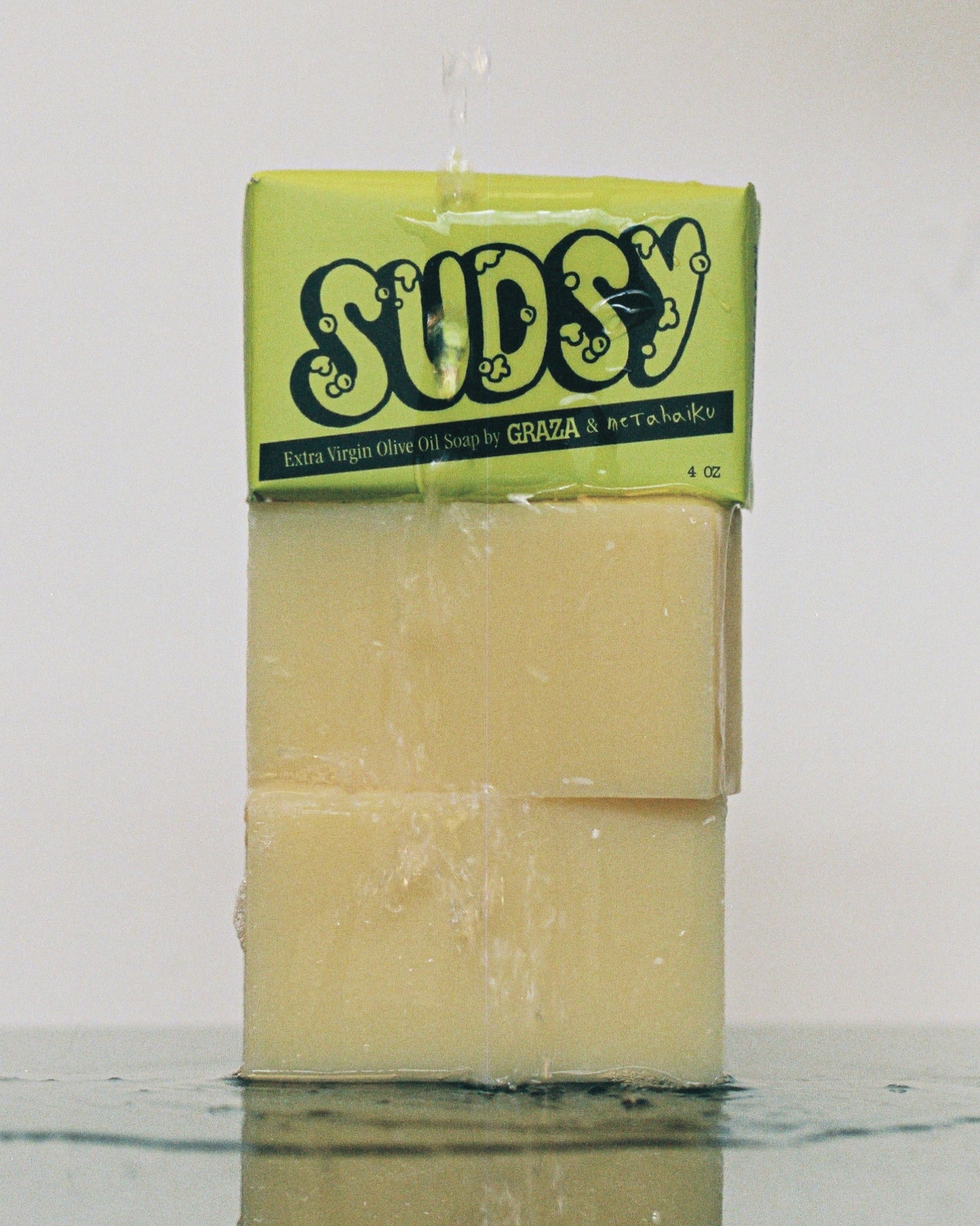 Sudsy Olive Oil Soap by metahaiku x Graza (1 bar)